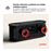 Altavoz portátil Bluetooth LG xboom Bounce 40W Negro