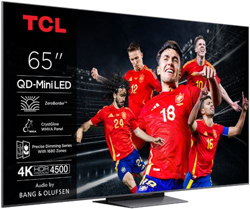Tv 65" Qd Mini Led Tcl 65c8k 4k Uhd Smart Tv