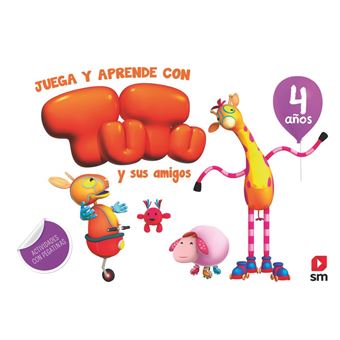 4 años-juega y aprende con tutu y s