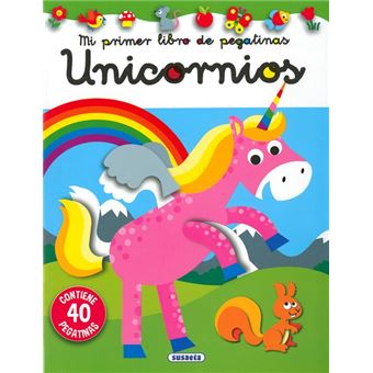 Unicornios-mi primer libro de pegat