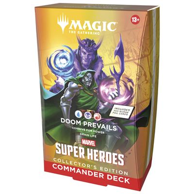 Magic the gathering marvel super heroes commander deck collector doom prevails