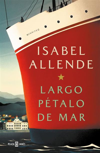 Largo Mar Isabel allende. narrativa. editorial debolsillo. libro pètalo español petalo