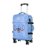 Maleta De Cabina Karactermania 4r Face Lili Y Stich 30l