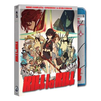 Kill La Kill Serie completa de 25 Episodios - Blu-ray