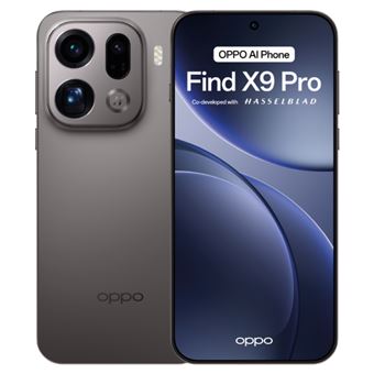 OPPO Find X9 Pro 5G 6,78" 512GB Titanium Charcoal