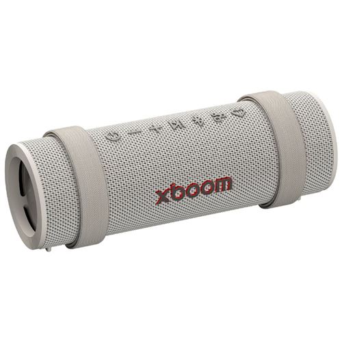 Altavoz Portátil Bluetooth Lg Xboom Grab By Will.i.am Gris Cálido