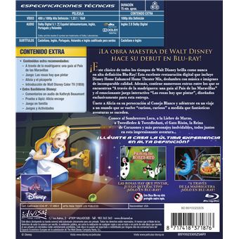 Alicia en el país de las maravillas (Formato Blu-Ray)