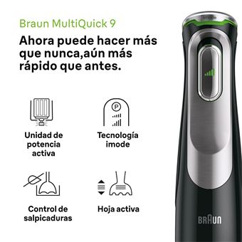 Batidora de mano Braun Minipimer MultiQuick 9 MQ9135XI SmartSpeed avanzado  · Braun · El Corte Inglés