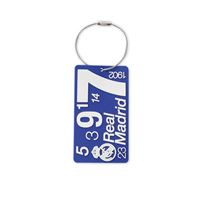 Identificador para maleta Totto Real Madrid Azul claro