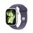 Apple Watch Series 11 GPS 46mm Caja Aluminio Plata y Correa Deportiva Morado niebla - Talla S/M