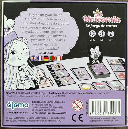Juego de cartas Unicornia Juego de cartas Comprar en Fnac