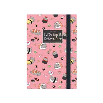 Agenda Legami 1 día página 16 meses  25/26 Sushi Cats - 1