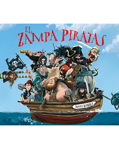 El Zampa Piratas coleccion jonny duddle libro de tapa dura