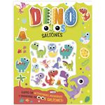 Dino Ojos Saltones Stickers Book