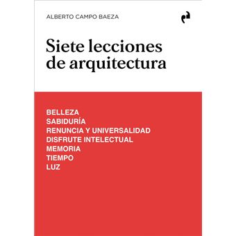 Siete Lecciones De Arquitectura