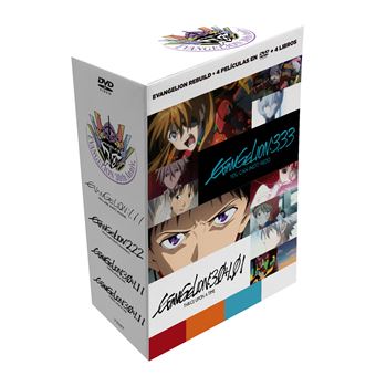 Evangelion Rebuild 1.11 · 2.22 ·3.33 · 3.0+1.11 Colección completa de películas - DVD