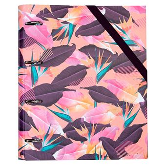 Carpeta de anillas Milan Tropical con 100 hojas