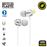 Auriculares magnéticos Muvit M32 USB-C Blanco