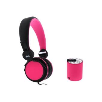 Pack Auriculares TnB con micr fono Speaker rosa