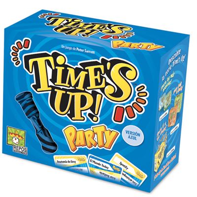 G-RAP【TIGHT LIFE】TIMES UP Comprar Times Up: Edicion Party 2- version azul - Juego de Cartas