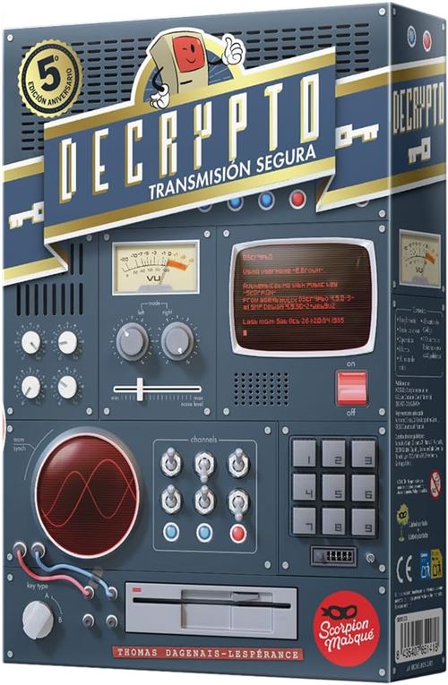 Juego de mesa decrypto: transmisión segura