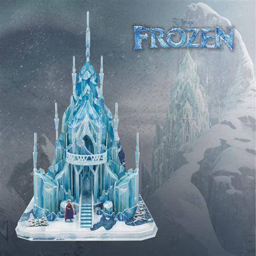 Puzzle 3d Disney Frozen Castillo De Hielo De Elsa con Ofertas en