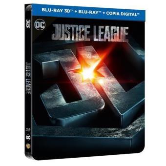 Liga de la Justicia - Steelbook Blu-Ray + 3D