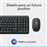 Combo Teclado + Ratón inalámbrico Logitech MK250 Grafito