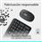 Combo Teclado + Ratón inalámbrico Logitech MK250 Grafito
