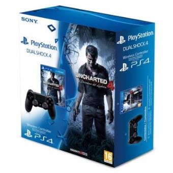Uncharted 4 + DualShock PS4