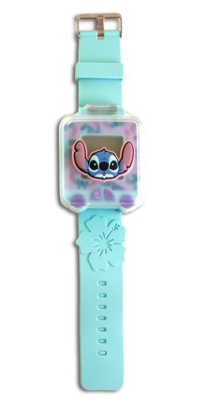 Reloj digital educativo con juegos disney stitch