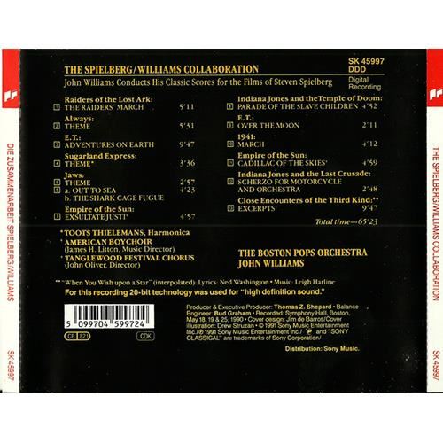 Spielberg/Williams Collaborati［カセット］ Williams, John - Spielberg/Williams Collaborati - Amazon.com Music