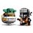 LEGO BrickHeadz™ Star Wars™ 75317 El Mandaloriano y el Niño, Baby Yoda_2