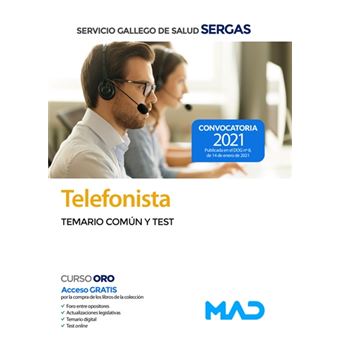 Telefonista galicia salud tema+test
