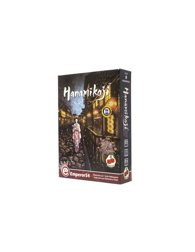 Juego de mesa hanamikoji catalán