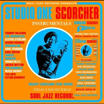 Box Set Studio One Scorcher - 3 Vinilos Naranja