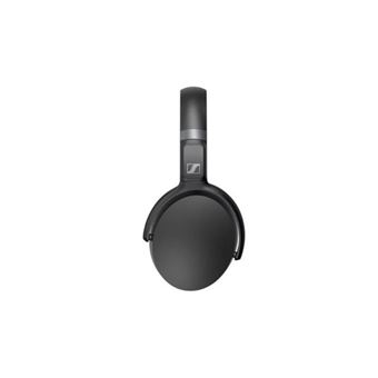 Auriculares inalámbricos  Sennheiser HD 458BT, De diadema, Bluetooth,  Cancelación ruido, Plegable, Negro