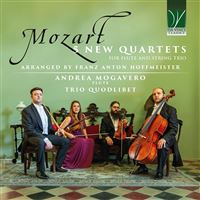 Mozart. 5 New Quartets for Flute and String Trio - CD