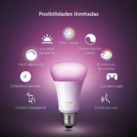 Bombilla inteligente Philips Hue A60 Blanco/Colores