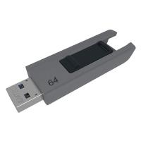 Pendrive Memoria USB 3.0 Emtec B250 64GB Gris