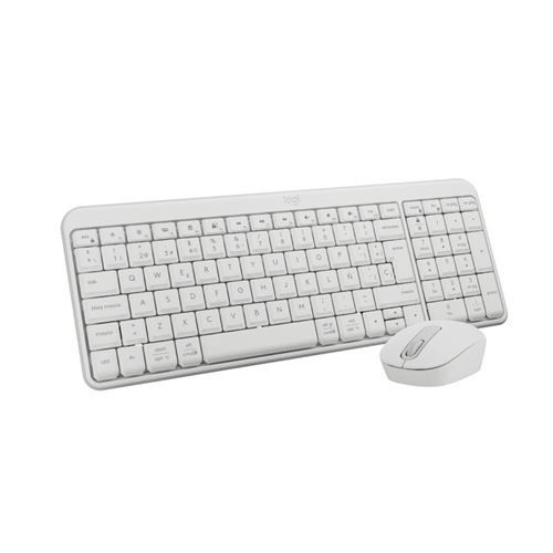 Combo Teclado + RatÃ³n InalÃ¡mbrico Logitech Mk250 Blanco