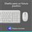 Combo Teclado + Ratón inalámbrico Logitech MK250 Blanco