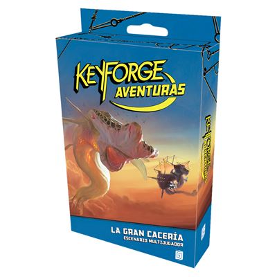 Juego de cartas keyforge aventuras la gran cacería