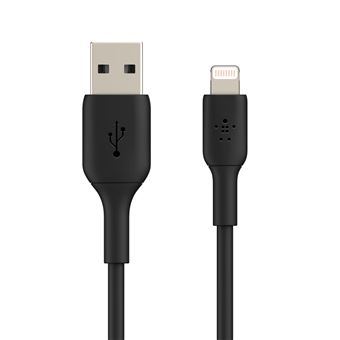 Cable Belkin Boost Charge Lightning a USB-A Negro 1 m