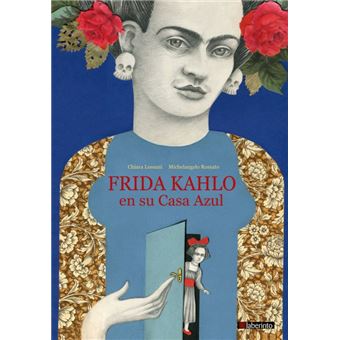 Frida kahlo en su casa azul