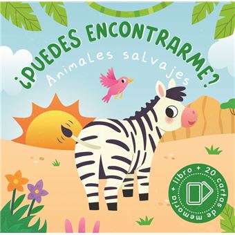 Animales Salvajes Libro+20 Cartas