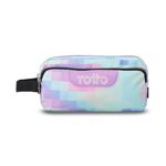 Estuche Totto Agapec Glitter Pixelly
