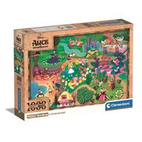 Clementoni Puzzle 1000 piezas Disney Maps Alicia in Wonderland