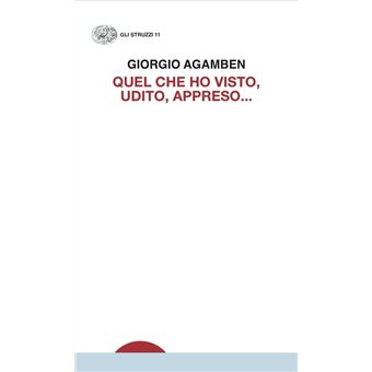 Quel che ho visto, udito, appreso... - 1