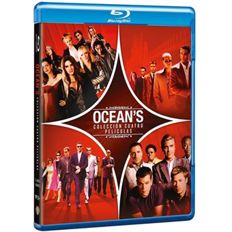 Pack Ocean' s - 4 películas - Blu-Ray